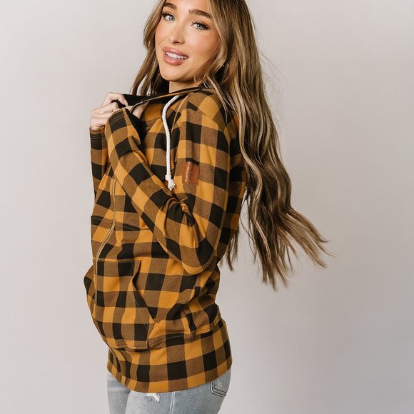 Ampersand Ave Out of the Woods Full Zip Hoodie - Picture 2 of 3